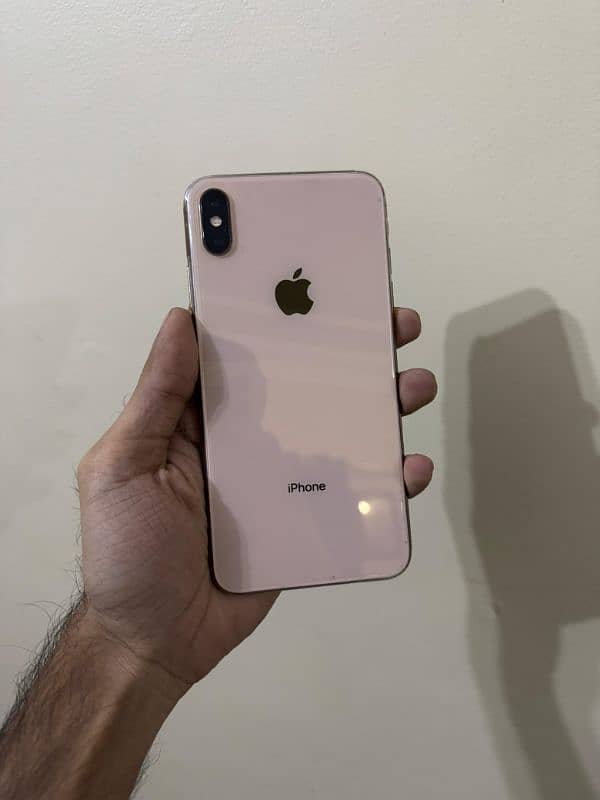 iphone xs max gold 0