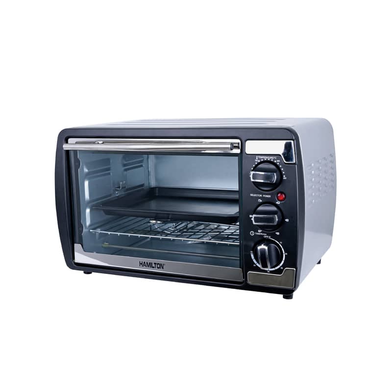 Hamilton 23L Electric Oven with 60m Timer Function 1380W 1