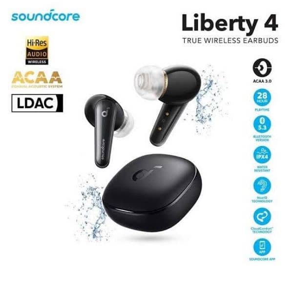 Anker Soundcore Liberty 4 Condition 9.5 With Complete Box 2