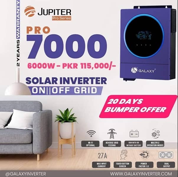 galaxy inverter voltronic new model 4kw 6kw limited time offer 3