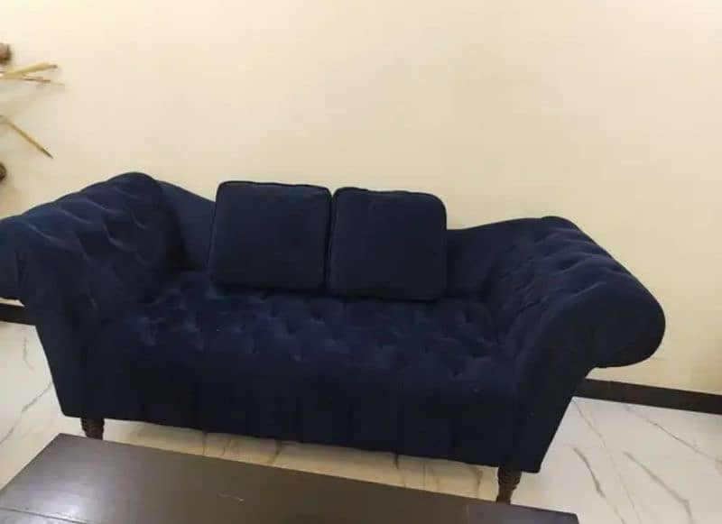 Eight seater sofa with center Table 1