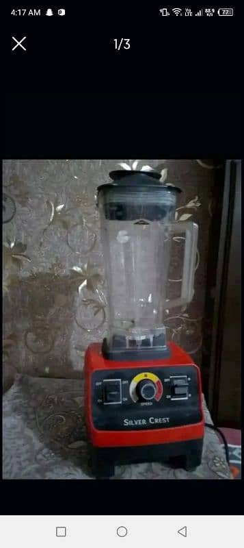 Silver crest juicer blender 2