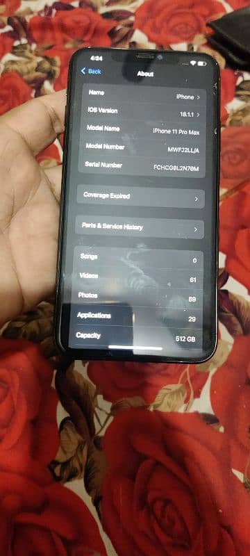 iPhone 11 pro max 512 gb 5