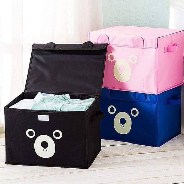 Storage boxes for kids toys and clothes 3