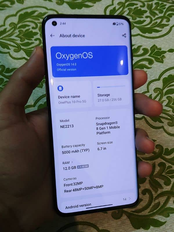 Oneplus 10 Pro 5g 12/256 4