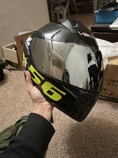 Almost brand new Orignal DOT Approved, PPF Coated, Heavy Bike Helmet