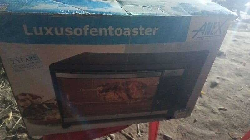 Anex microwave & toaster box pack no used RS:12000 0