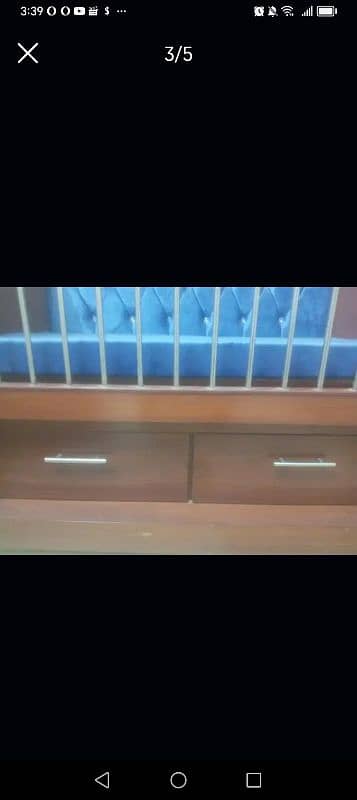 Baby Cot Wooden 2