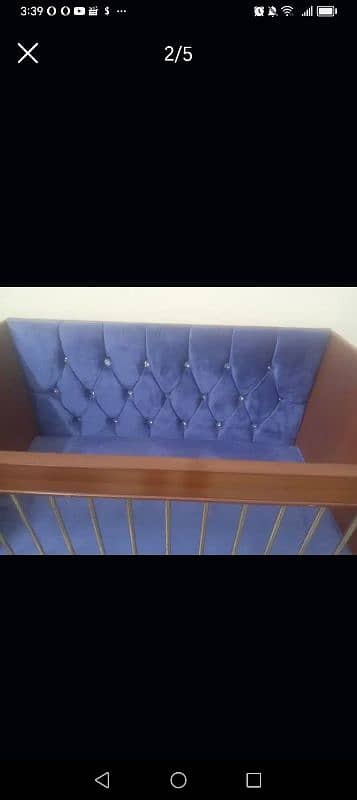 Baby Cot Wooden 3