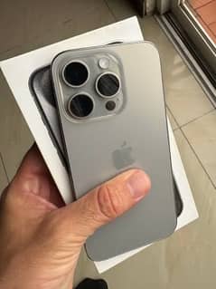 Iphone 15 Pro JV Natural Titanium