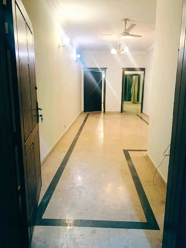 F-11 Markaz 2 Bed With Attached 2 Bath Tv Lounge Kitchen Car Parking Un-Furnished Apartment Available For Rent 7