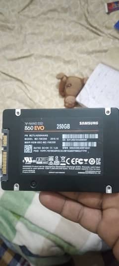 samsung 250Gb ssd 860 Evo high speed   10vy10 condition