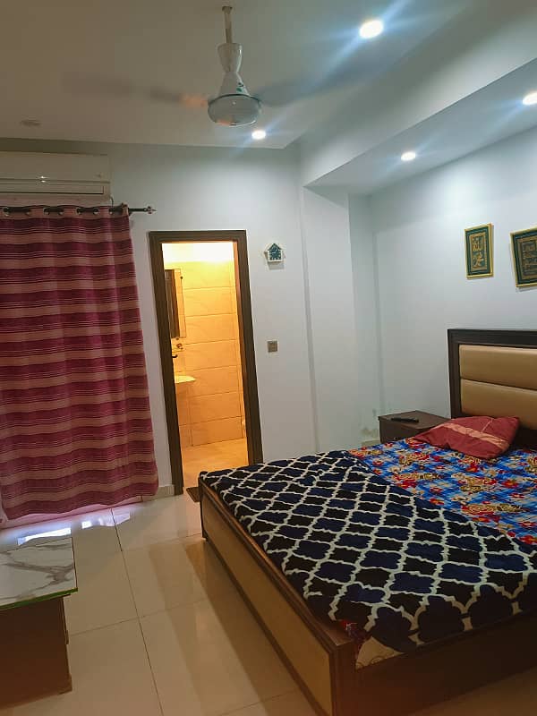 E-11 1Bed Spacious Full furnished Apartment available For rent in Karsaz Tower near kFC isb 19