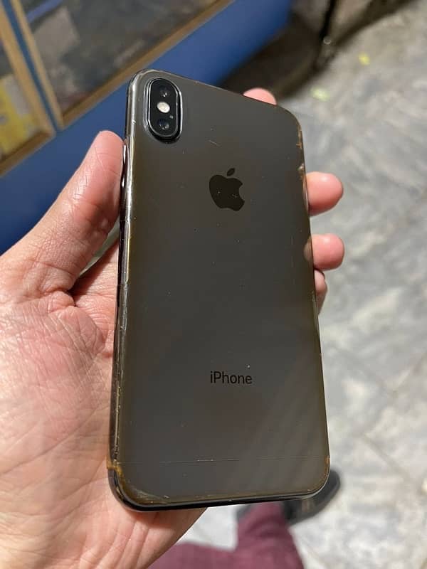 iPhone X Non PTA (256)gb total janin 1