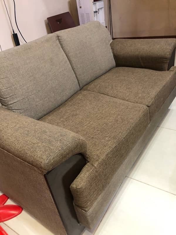 3 seater plus 2 seater sofa set A-1 condition 1