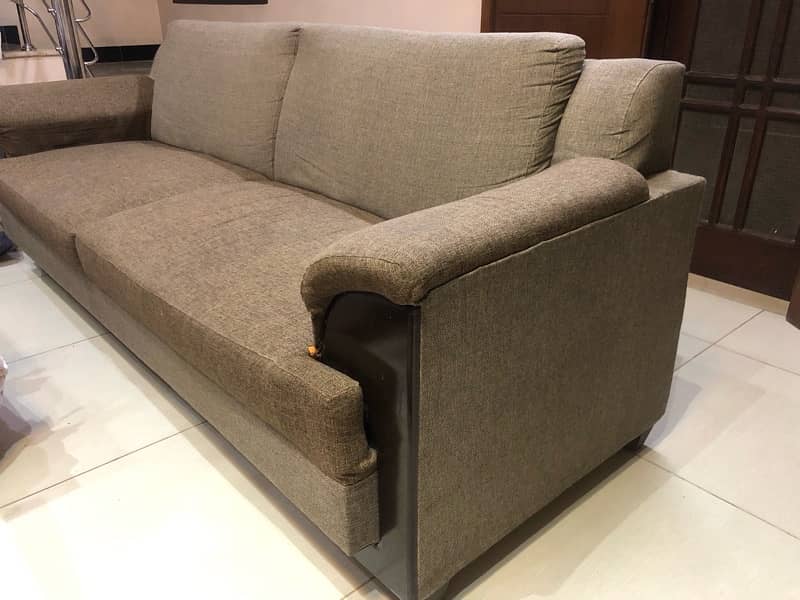 3 seater plus 2 seater sofa set A-1 condition 3