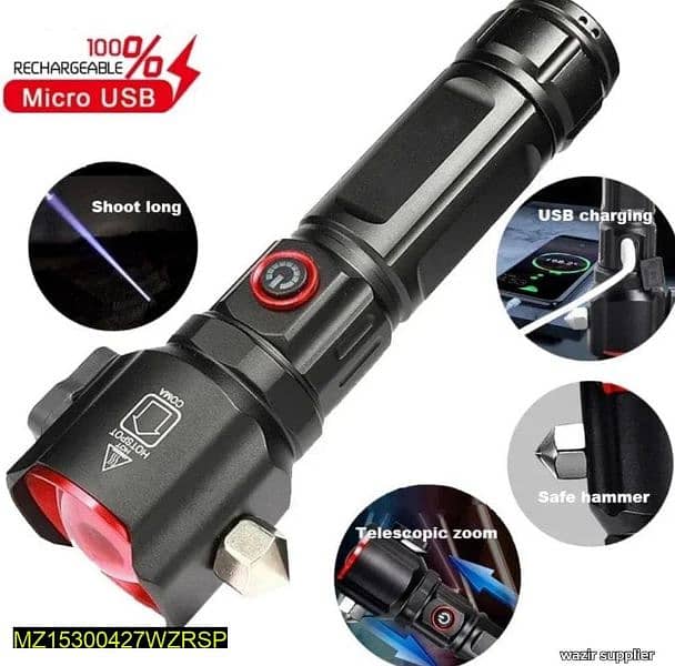 Rechargeable Torch LED Light 0