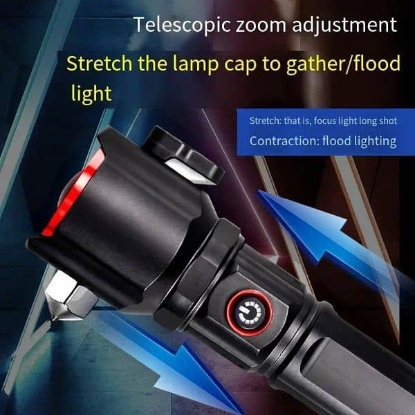 Rechargeable Torch LED Light 4