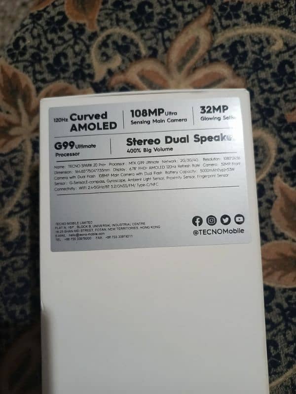 Tecno spark 20 pro plus 6