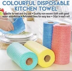 Disposable kitchen wipes