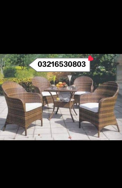 outdoor garden Rattan chairs upvc chair Restaurant chairs 1