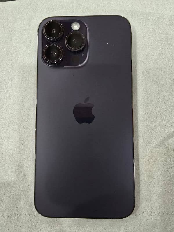 iphone 14pro max 128gb purple colour 0