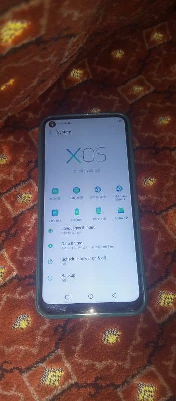 Infinix S5, 6/128 RAM/ROM,CPU 2.0Ghz*8, Best Condition,4000mAh Battery 3