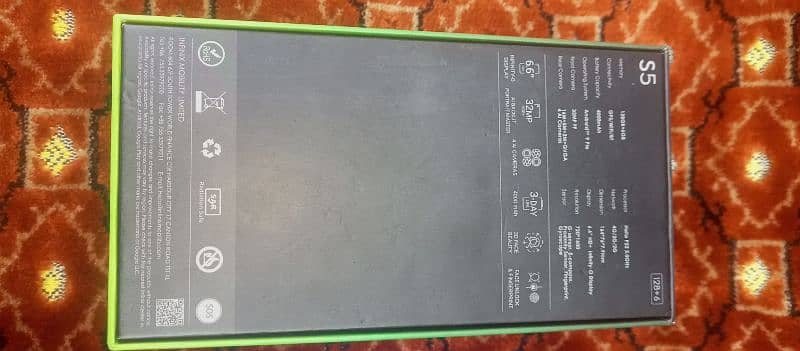 Infinix S5, 6/128 RAM/ROM,CPU 2.0Ghz*8, Best Condition,4000mAh Battery 8