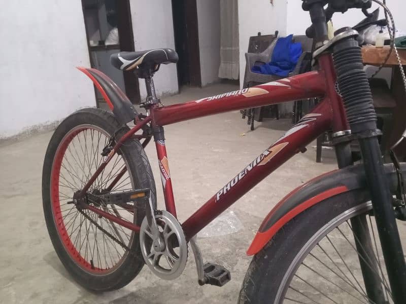 mountain cycle with 3 inch tyre . for more details check description 5