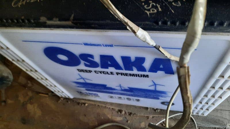 osaka tubular battery new condition urgent sale 1