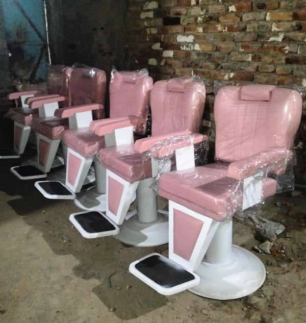 saloon chair/hair wash unit/pedicure/trolley/facial bed etc 4