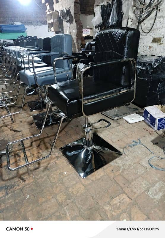 saloon chair/hair wash unit/pedicure/trolley/facial bed etc 5