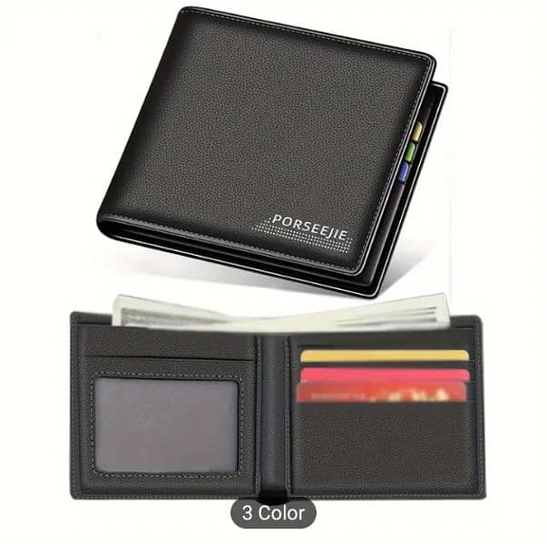 Mens Leather Slim and attractive Wallet 5