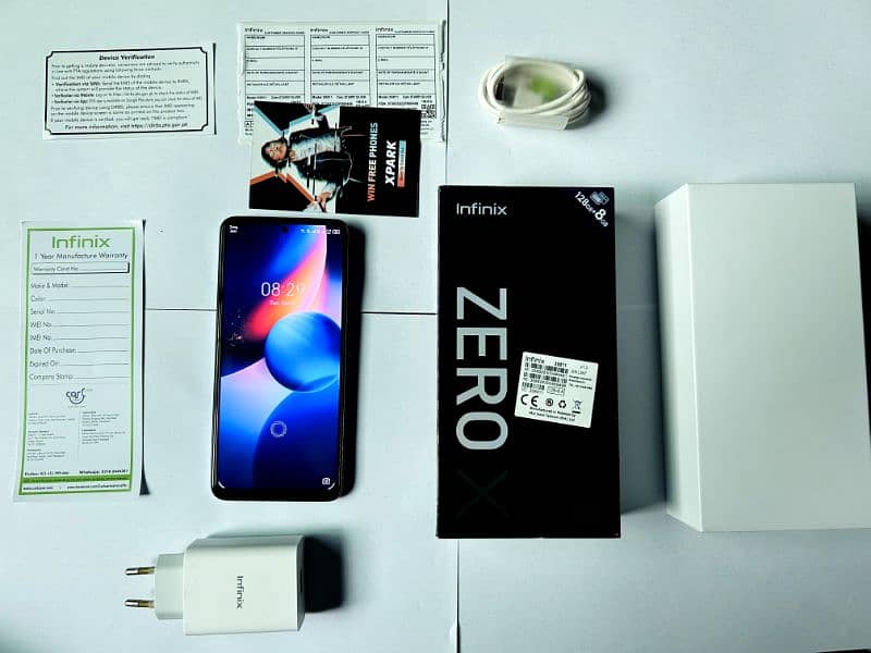 infinix zero x pro 8/128 1