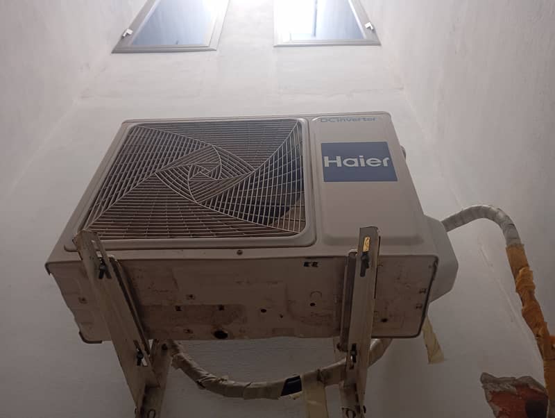 HAIER 1 TON DC INVERTER WORKING BEST JUST ONE SEASON USED 0