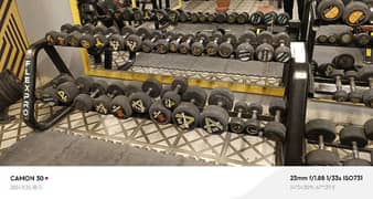 Rubber Cotted Dumbbells