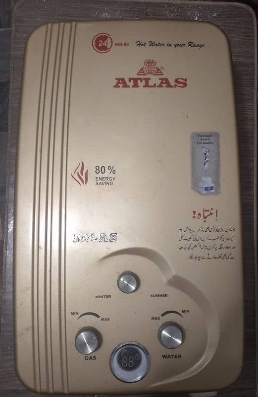 ATLAS Gas water Heater 1