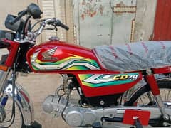 Honda CD 70 bike for sale model 2023 03456561380//03057210160