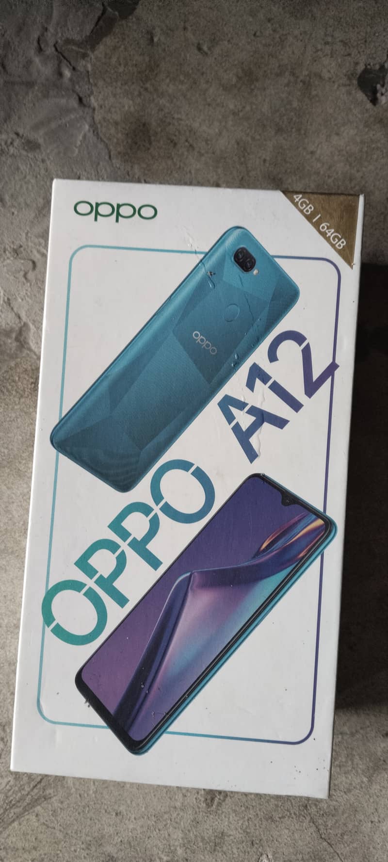 Oppo A12 4/64 with box only 4