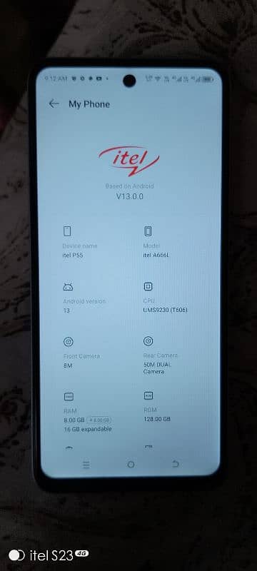 itel p55 2