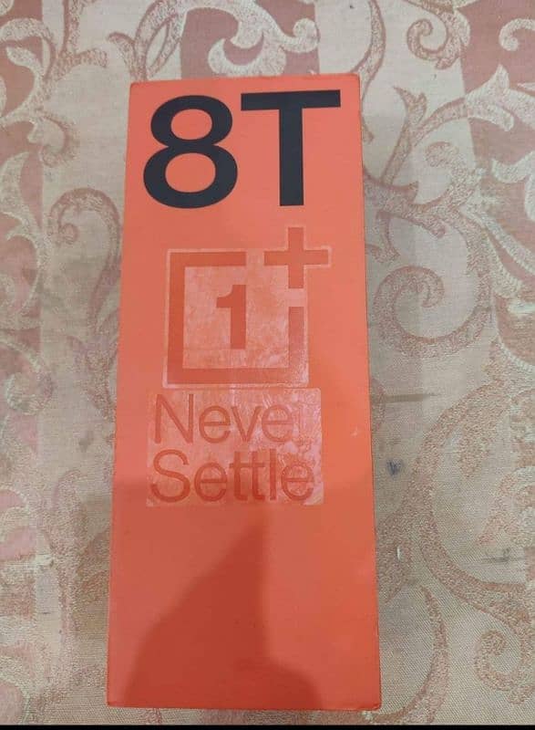 OnePlus 8T complete box 12+12/256GB 0