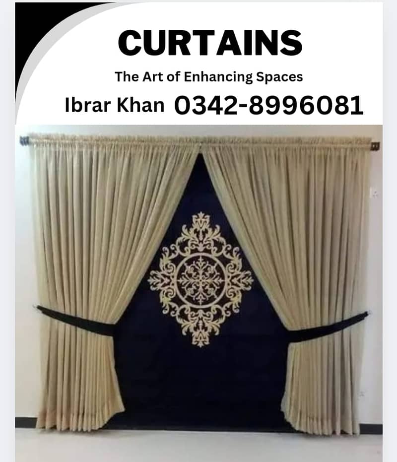 roman curtain / motive luxury curtain / Curtains/ Curtains Design 3