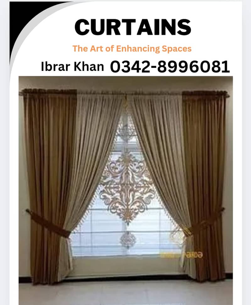 roman curtain / motive luxury curtain / Curtains/ Curtains Design 9