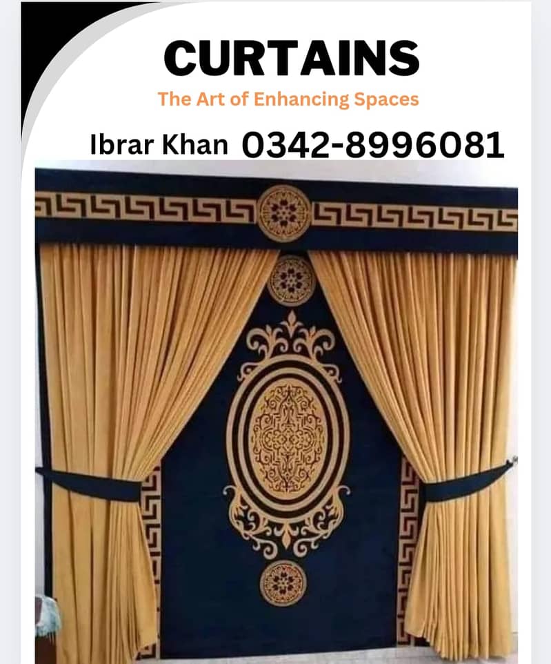 roman curtain / motive luxury curtain / Curtains/ Curtains Design 11