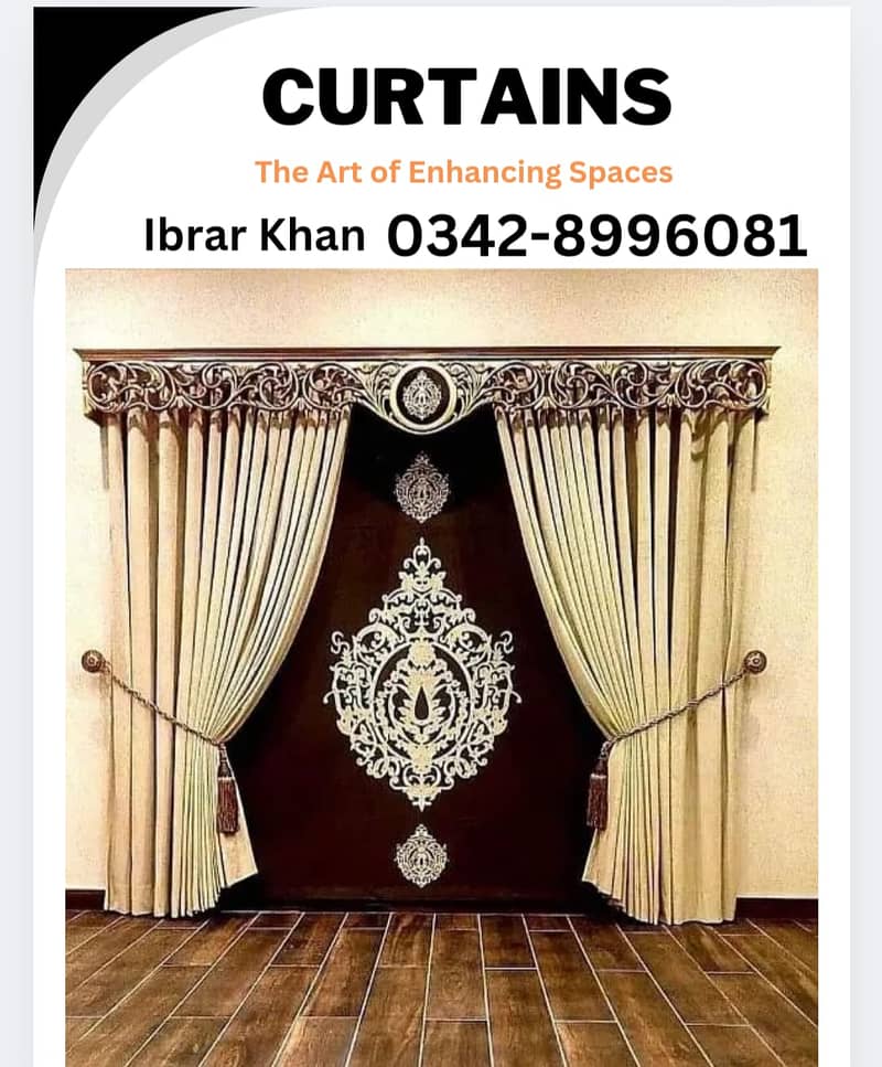 roman curtain / motive luxury curtain / Curtains/ Curtains Design 12