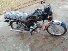 Honda CD 70 Black Color