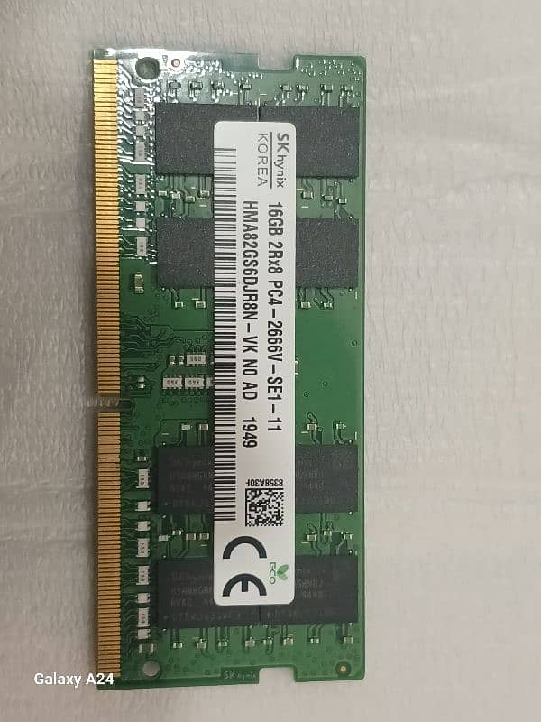 Laptop Ram DDR4 16Gb 2666v SK hynix brand. . 0