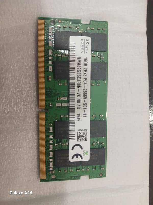 Laptop Ram DDR4 16Gb 2666v SK hynix brand. . 1