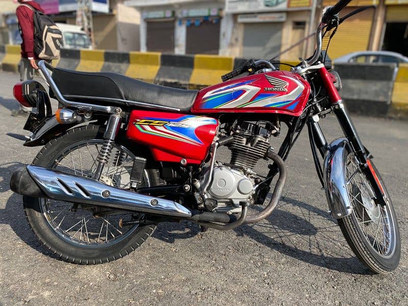 Honda 125 For Sale 21/22 Model All Punjab Number 2