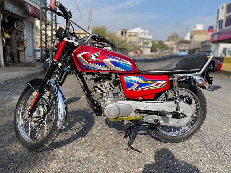 Honda 125 For Sale 21/22 Model All Punjab Number 3